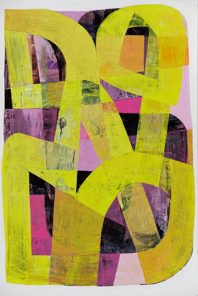 Kate Elsey, Morning Light Embrace, 2020, oil on linen, 182 x 122 cm $13,800